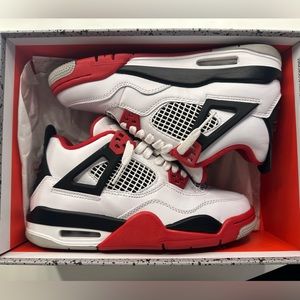 Air Jordan 4 Retro (GS) Fire Red